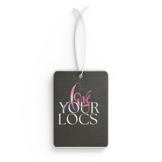 Love Your Locs Car Air Freshener