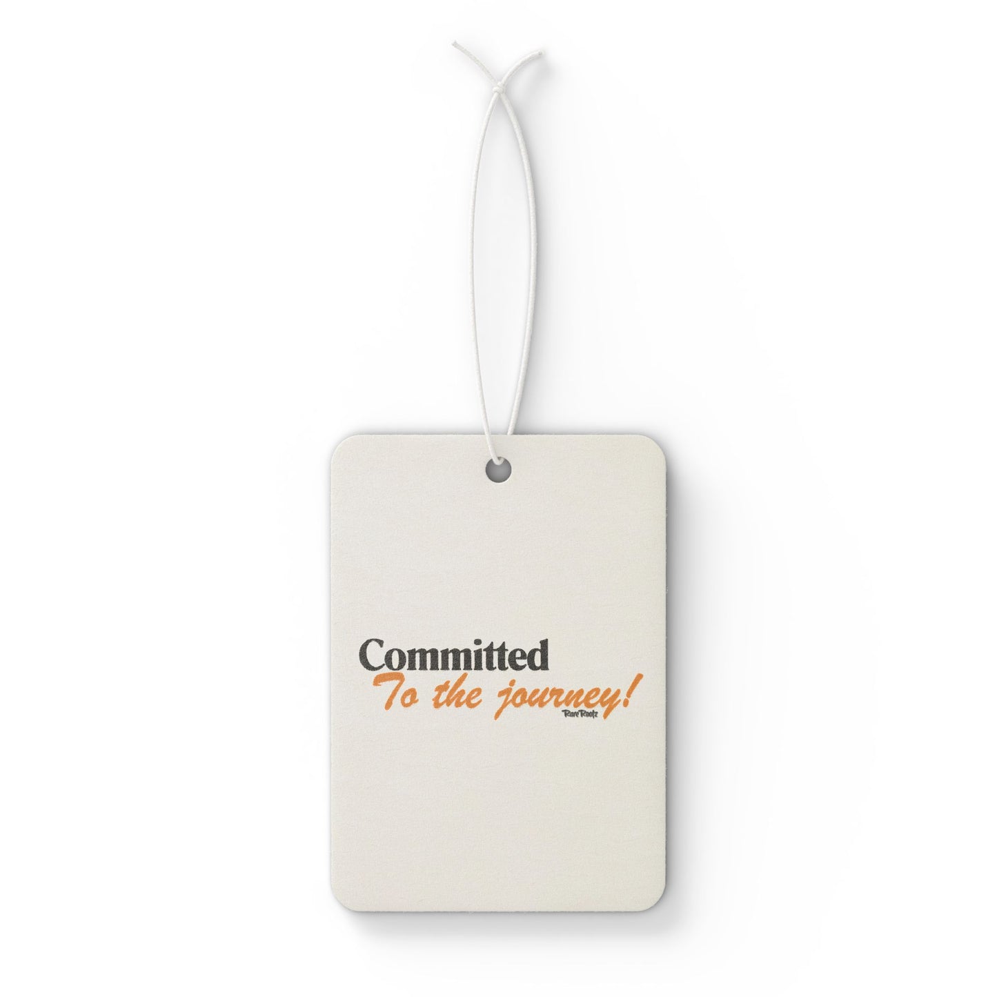 Committed To The Journey  Car Air Freshener