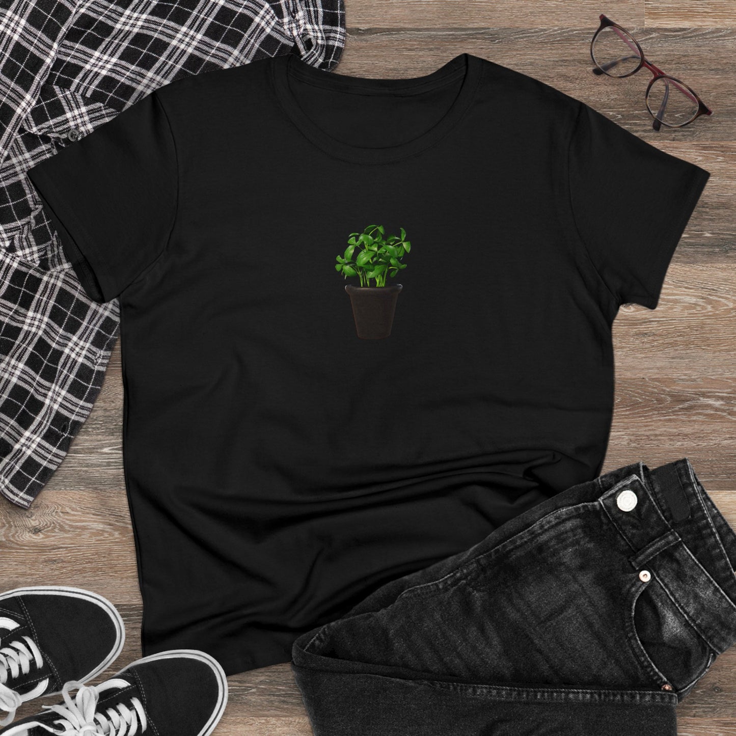 Locs Plants Love Women's Cotton Tee