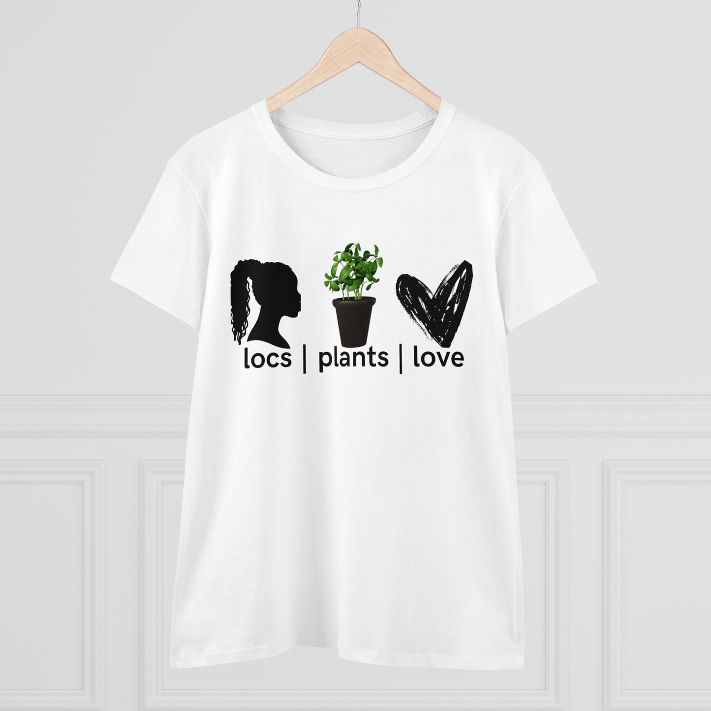 Locs Plants Love Women's Cotton Tee