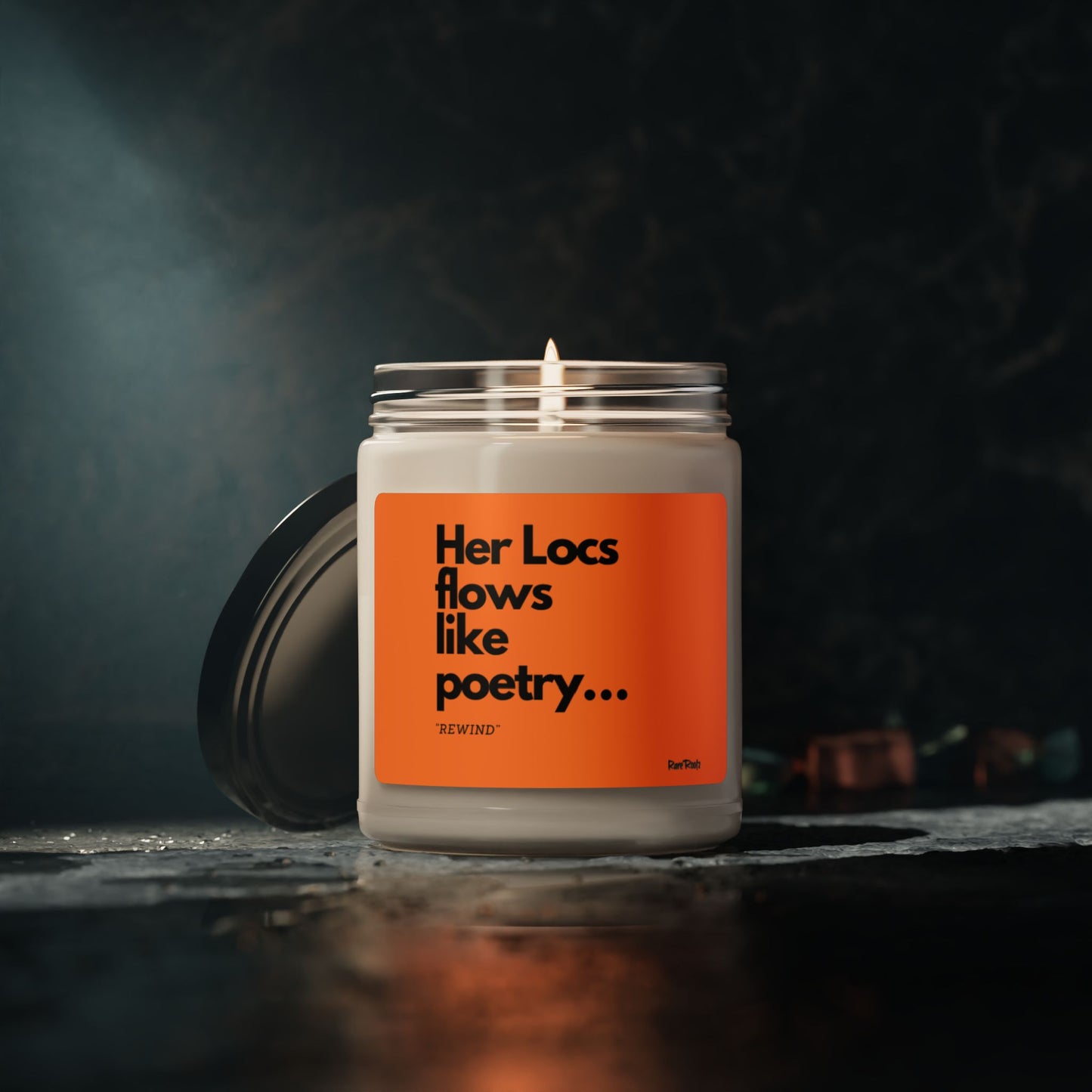 Her Locs.. Scented Soy Candle, 9oz