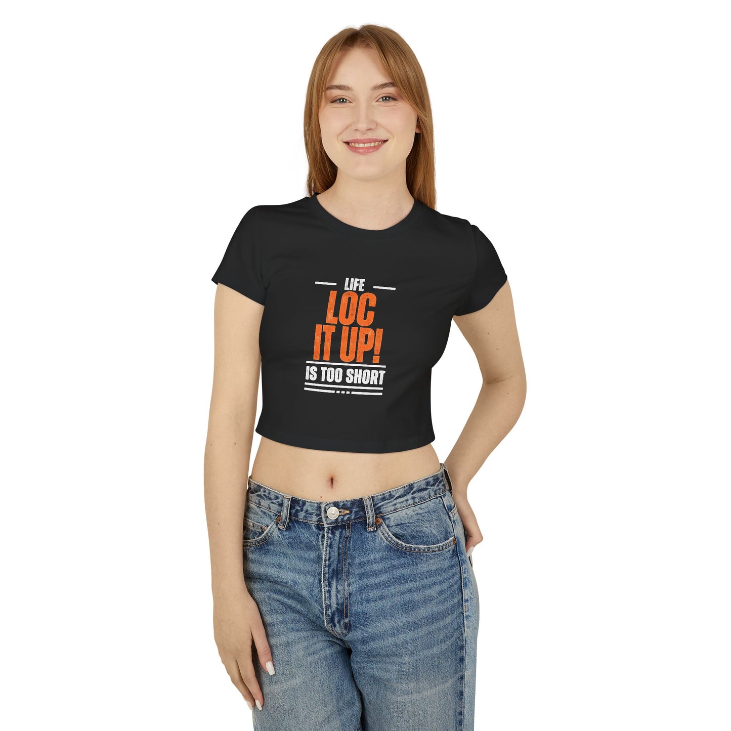 Loc It up Women's high-rise Tee